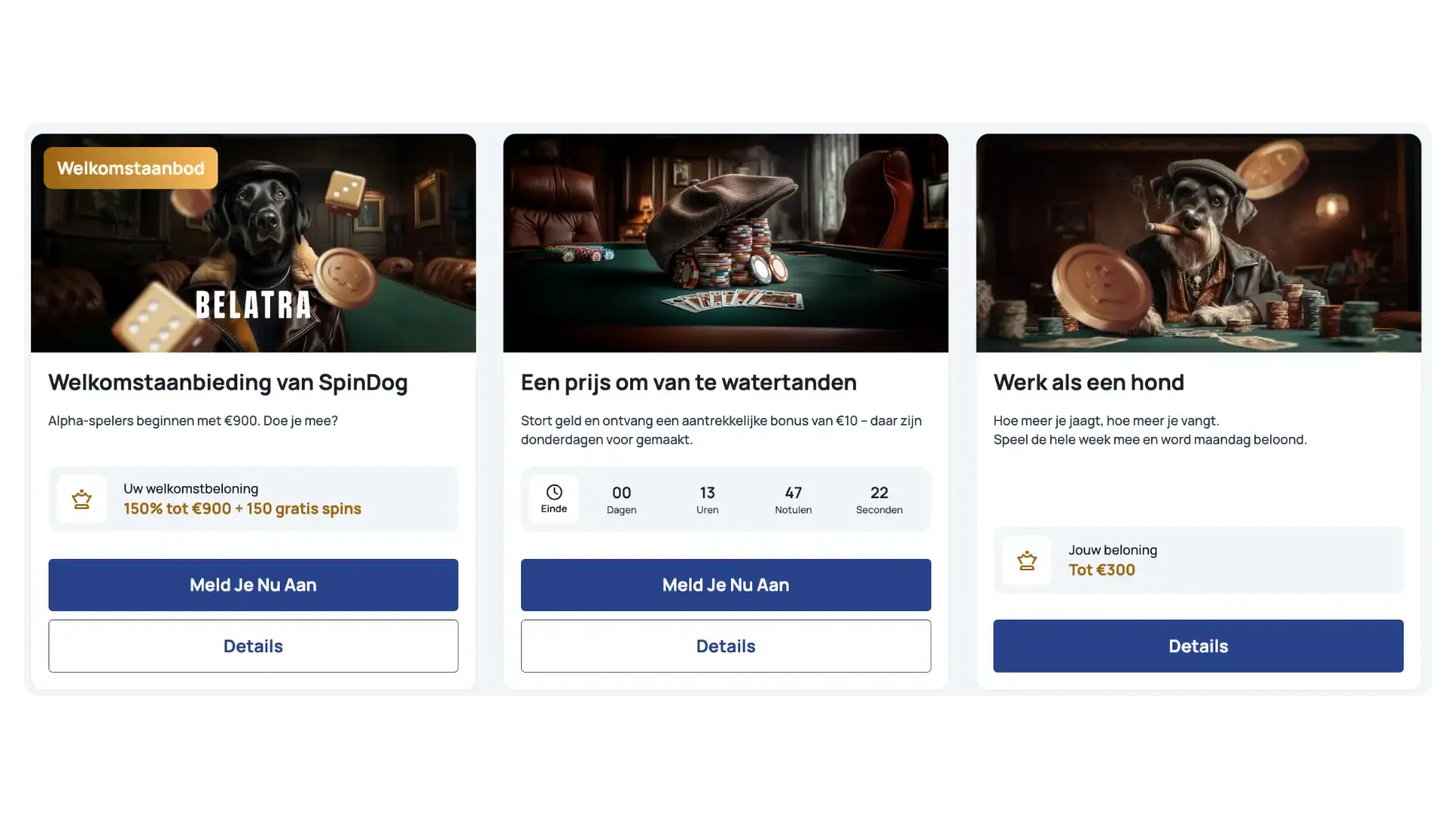 Spindog Casino website interface on desktop and mobile